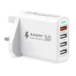 Multi USB Charger Plug UK, for iPhone Samsung And IPad