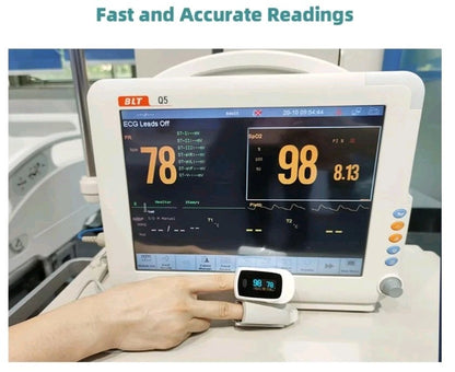 BLT M70B Oxygen Monitor Finger Adults, Fingertip Pulse Oximeter CE Approved, UK