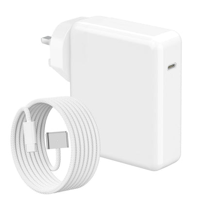 Mac Book Air Charger, 140W Super Fast 2.2M USB C To T-Tip Braided Cable M3 M4 UK
