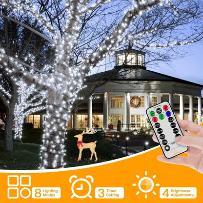 20m 200 LED Christmas Tree Lights  Outdoor Fairy Lights,  opened never used 