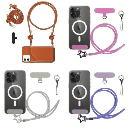 FAN SONG Phone Lanyard Strap With Patch, Adjustable Shoulder Strap W/OUT CASE
