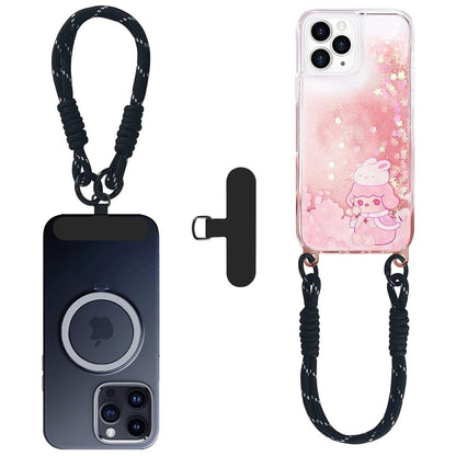 FAN SONG Phone Lanyard Strap With Patch, Adjustable Shoulder Strap W/OUT CASE