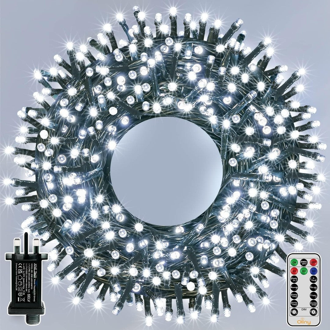 20m 200 LED Christmas Tree Lights  Outdoor Fairy Lights,  opened never used 