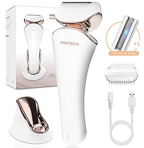 Electric Lady Shaver Cordless, Womens Bikini Razor Trimmer, Wet & Dry Lady for