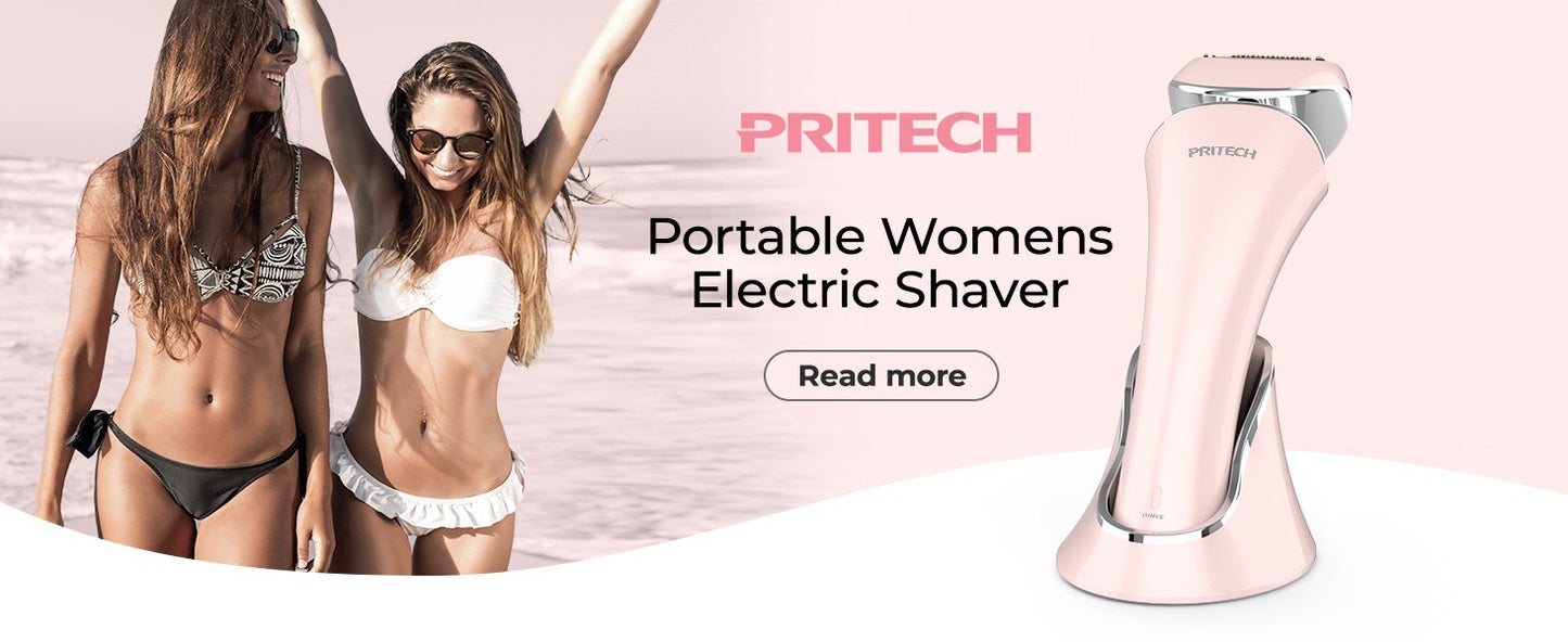 Electric Lady Shaver Cordless, Womens Bikini Razor Trimmer, Wet & Dry Shaver