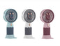 Mini USB Rechargeable Hand Fan with Stand, Portable 15 cm, Assorted Colours, Qui