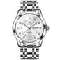 OLEVS Men's Watch Luxury Business Dress Watch UK Diamond Design Quartz