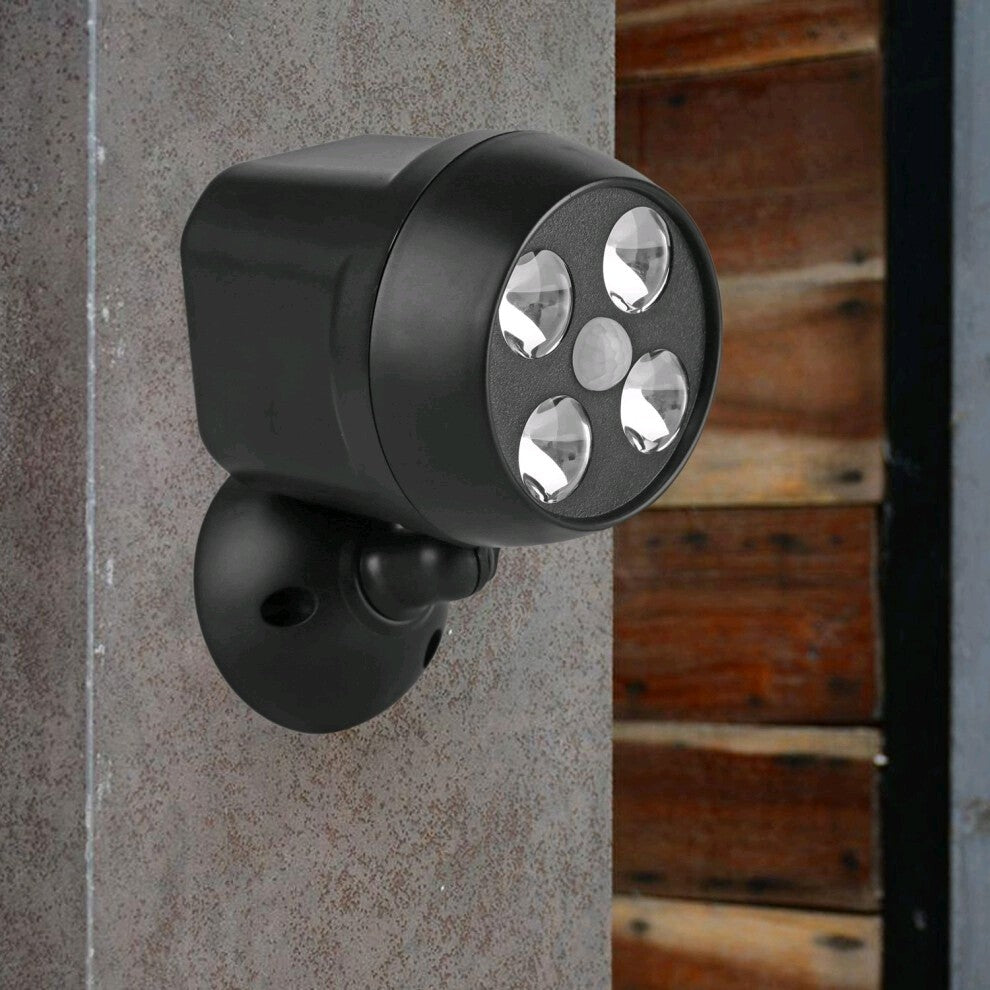 NICREW Battery Powered Outdoor LED Security Light 2 Pack, open never used 