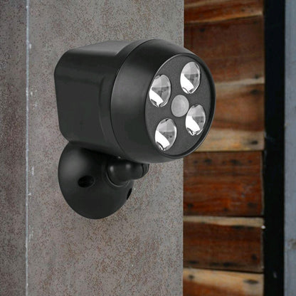 NICREW Battery Powered Outdoor LED Security Light 2 Pack, open never used 