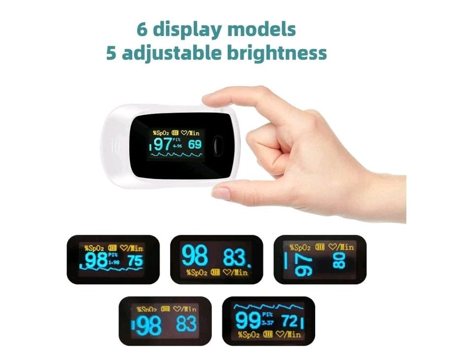 BLT M70B Oxygen Monitor Finger Adults, Fingertip Pulse Oximeter CE Approved, UK