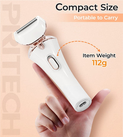 Electric Lady Shaver Cordless, Womens Bikini Razor Trimmer, Wet & Dry Lady for