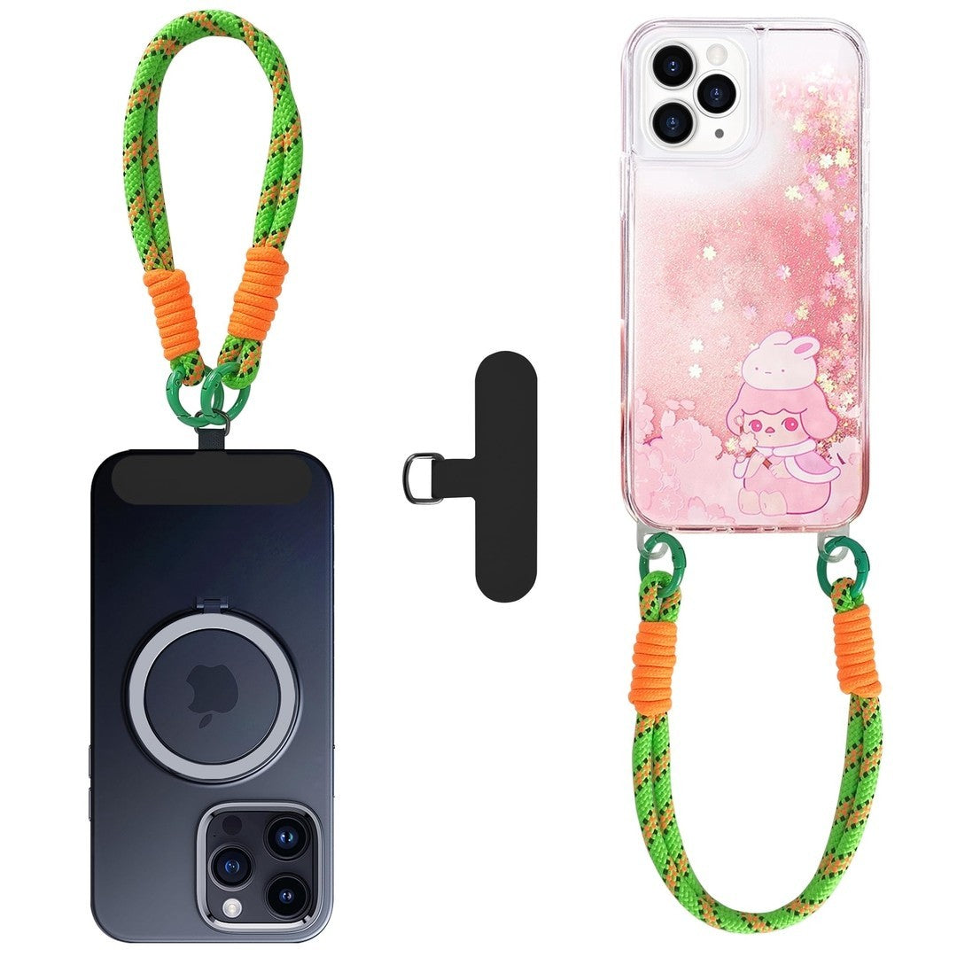 FAN SONG Phone Lanyard Strap With Patch, Adjustable Shoulder Strap W/OUT CASE