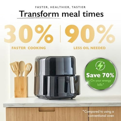 Huddle® Compact 6.3L Air Fryer with Digital Touchscreen, 8 Cooking Presets