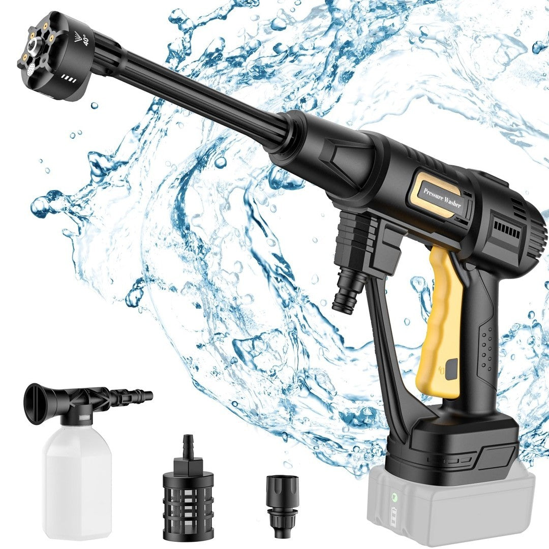 Nananuu Cordless Pressure Washer Gun for Makita (No Batterie), Battery Pressure