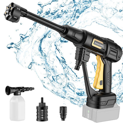 Nananuu Cordless Pressure Washer Gun for Makita (No Batterie), Battery Pressure